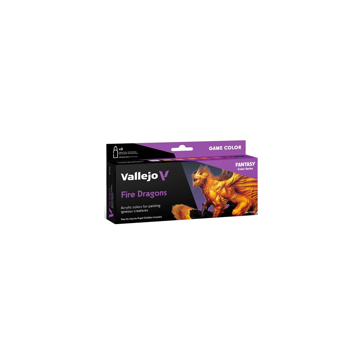 Vallejo Game Color Set Fire Dragons