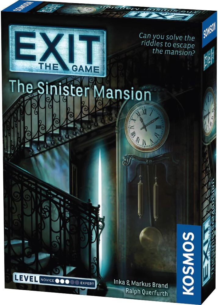 EXIT The Sinister Mansion Brettspill