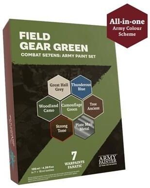 Combat Se7ens Field Gear Green Army Painter