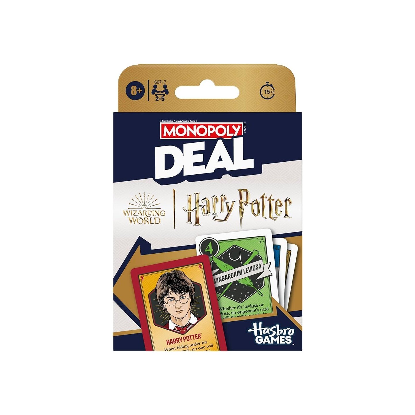 Monopoly Deal Harry Potter Kortspill Norsk utgave