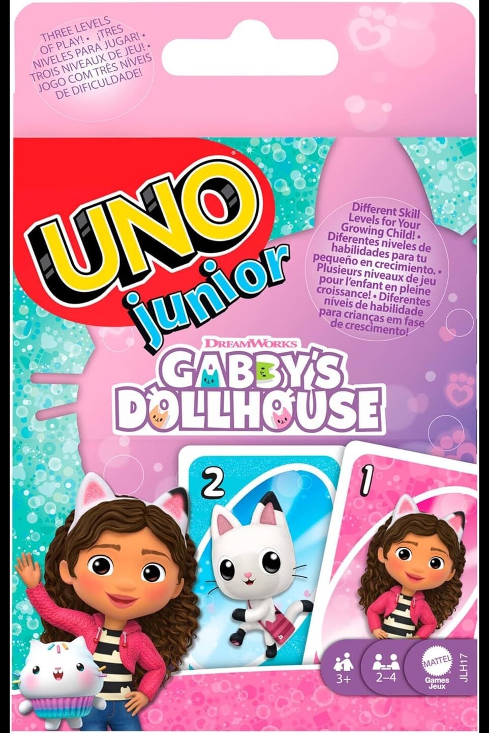 UNO Junior Gabbys Dollhouse Kortspill