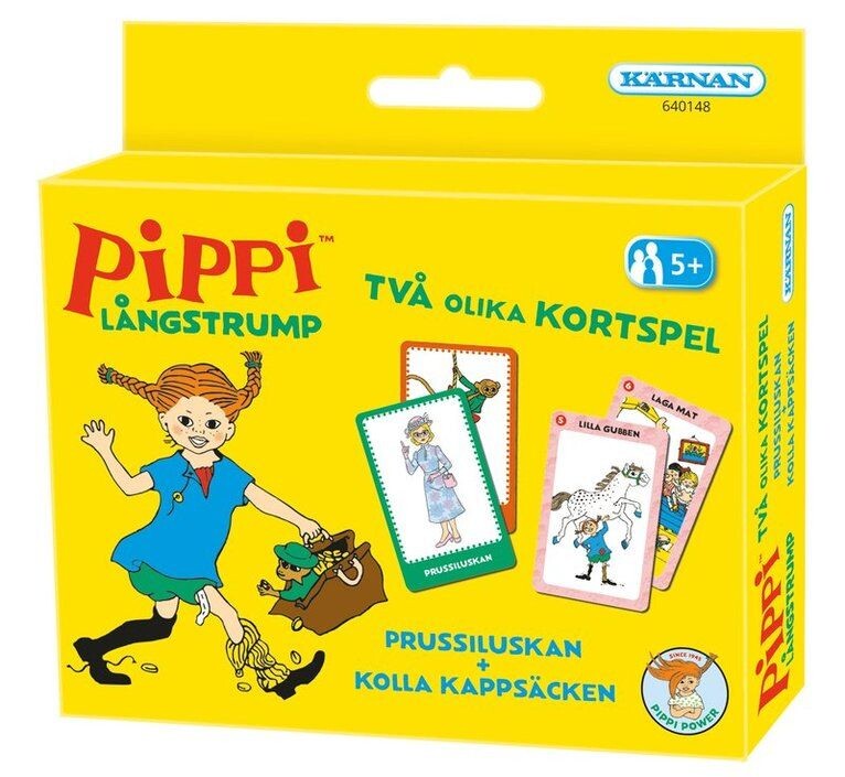 Pippi Långstrump Kortspel - SVENSK