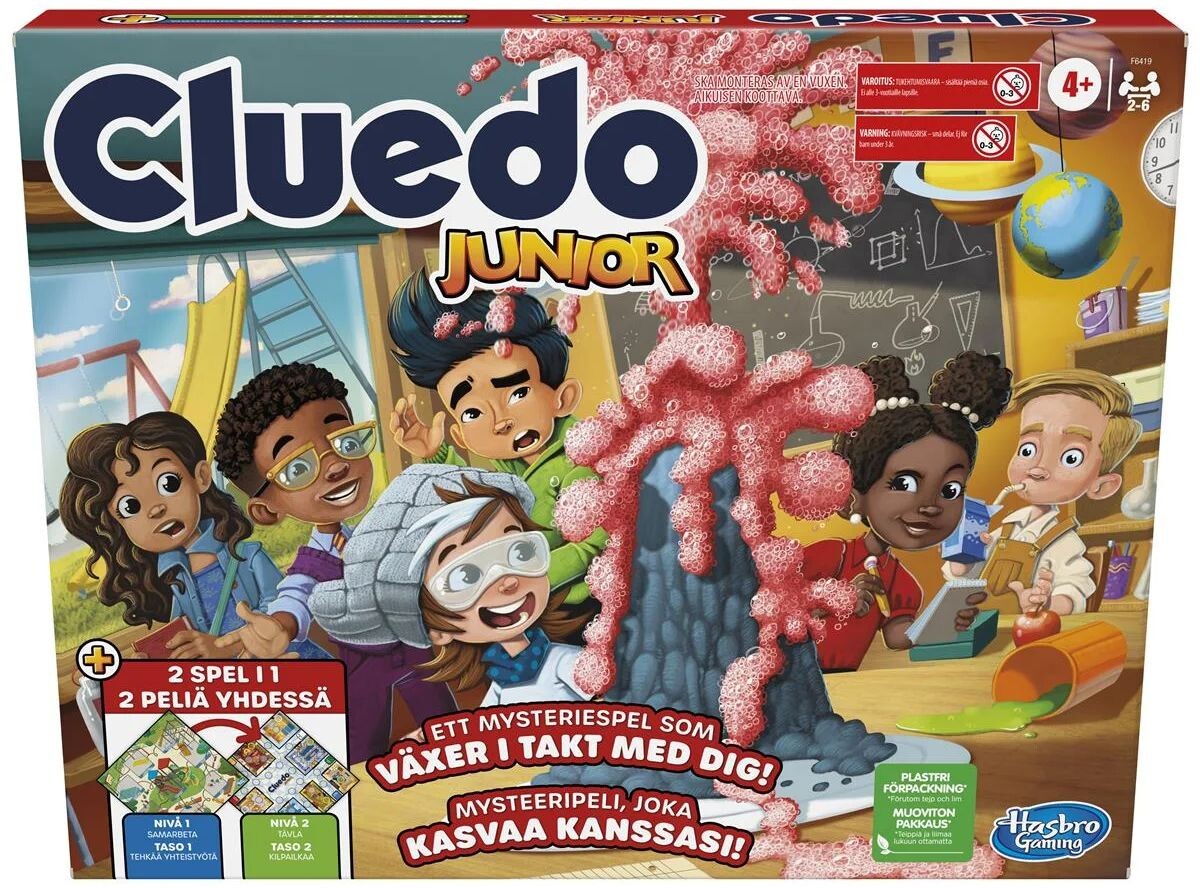 Cluedo Junior 2 Games In 1 - SVENSK