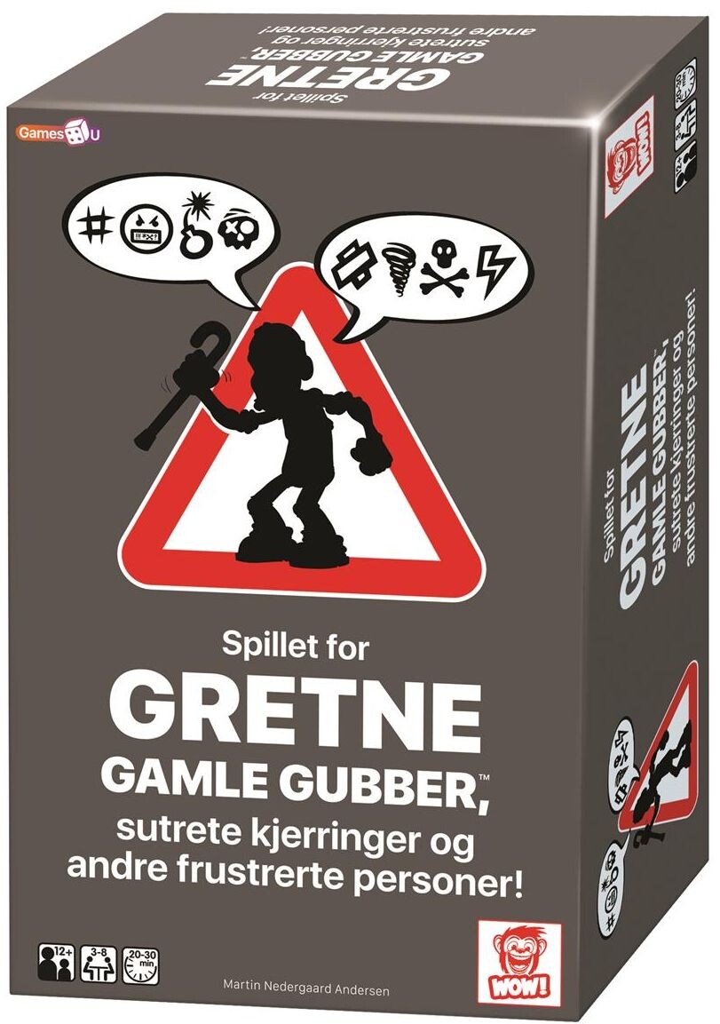 Gretne Gamle Gubber Partyspill Norsk utgave