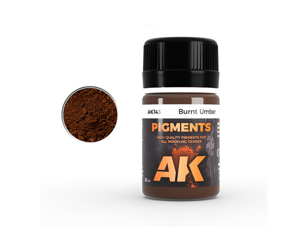 AK Pigments Burnt Umber 