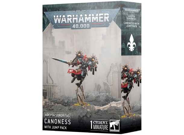 Adepta Sororitas Canoness with Jump Pack Warhammer 40K 