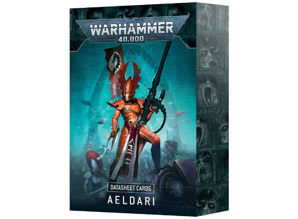Aeldari Datasheet Cards Warhammer 40K 