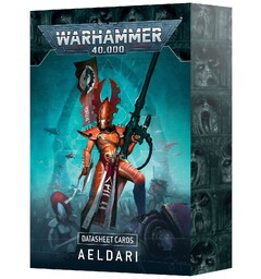 Aeldari Datasheet Cards Warhammer 40K