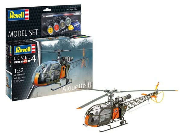 Alouette II Starter Set Revell 1:32 Byggesett 