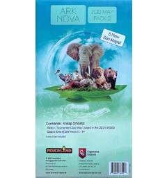 Ark Nova Zoo Map Pack 2 Expansion Utvidelse til Ark Nova