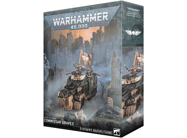 Astra Militarum Commissar Graves Warhammer 40K 