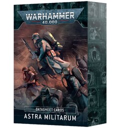 Astra Militarum Datasheet Cards Warhammer 40K