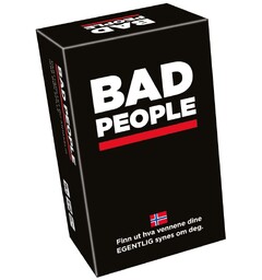 Bad People Partyspill Norsk utgave