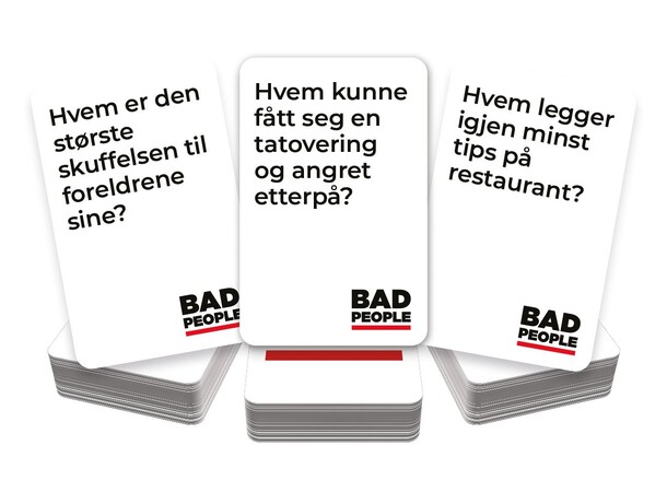 Bad People Partyspill Norsk utgave 