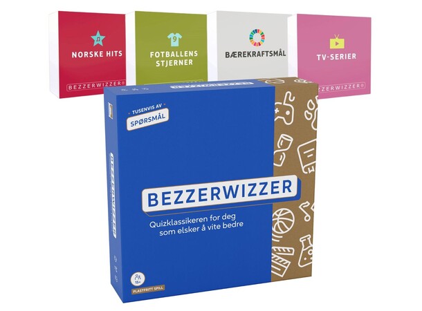 Bezzerwizzer Bundle - Med 4 utvidelser Norsk utgave 