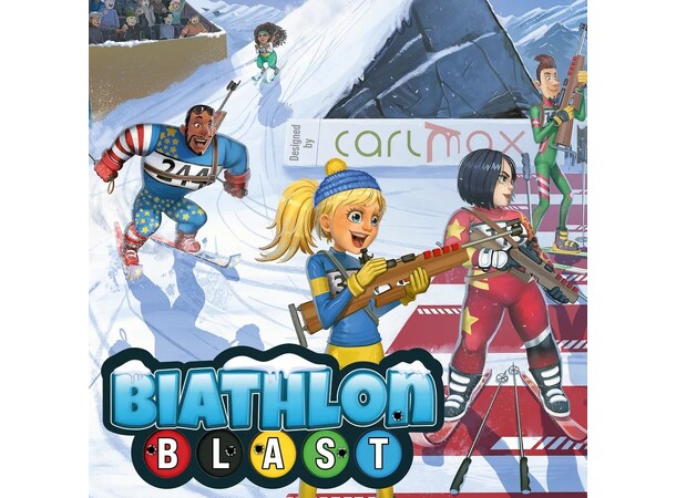Biathlon Blast Brettspill 