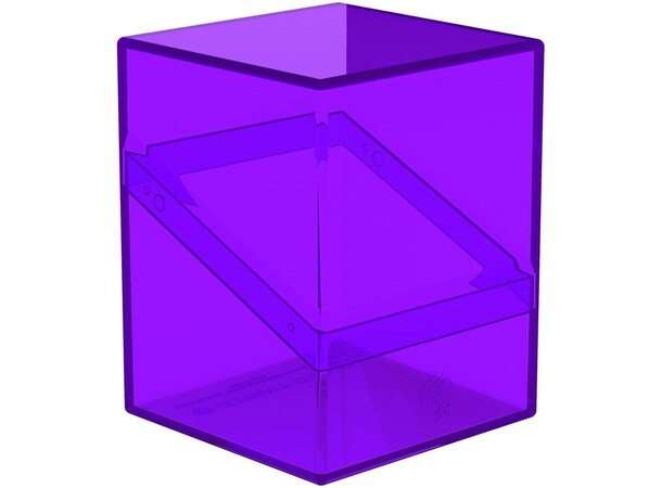 Boulder 100+ Clear Amethyst Ultimate Guard Card Box 