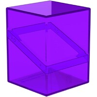Boulder 100+ Clear Amethyst Ultimate Guard Card Box
