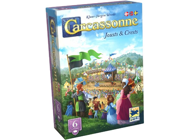 Carcassonne Jousts & Crests Expansion Svensk utgåva 