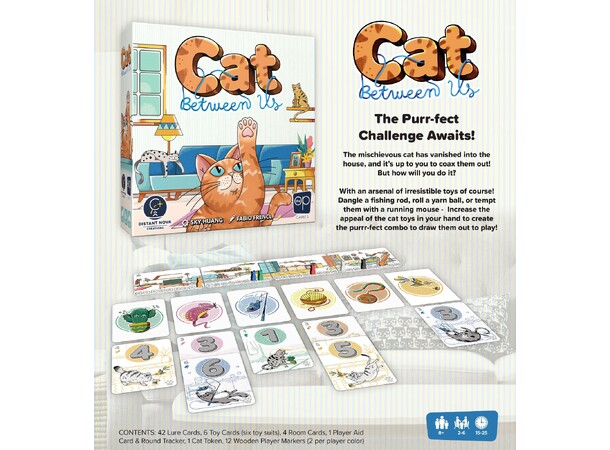 Cat Between Us Brädspel 