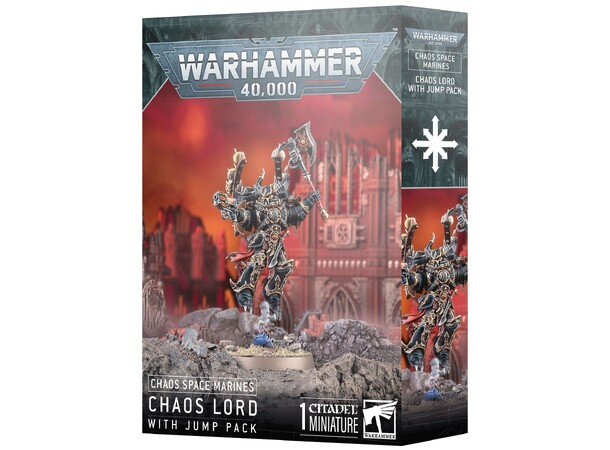 Chaos Space Marines Chaos Lord Jump Pack Warhammer 40K