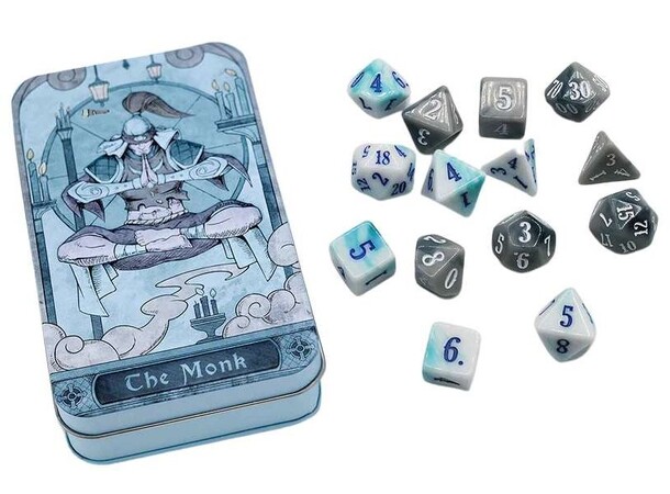 Character Class Dice Set - Monk Beadle & Grimm - RPG Dice (14 stk) 