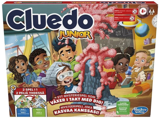 Cluedo Junior 2 Games In 1 - SVENSK 