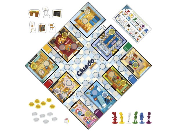 Cluedo Junior 2 Games In 1 - SVENSK 