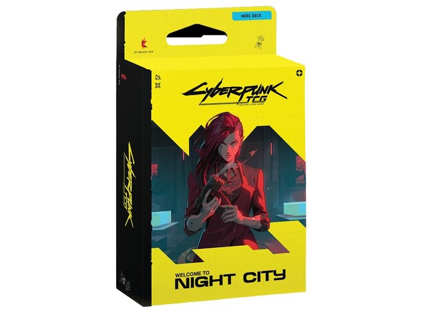 Cyberpunk TCG Starter Deck Merc Welcome to Night City - The Heist 