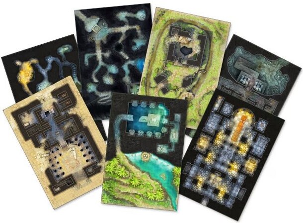 D&D Dungeons and Ruins Map  Foilo Dungeons & Dragons Campaign Builder 