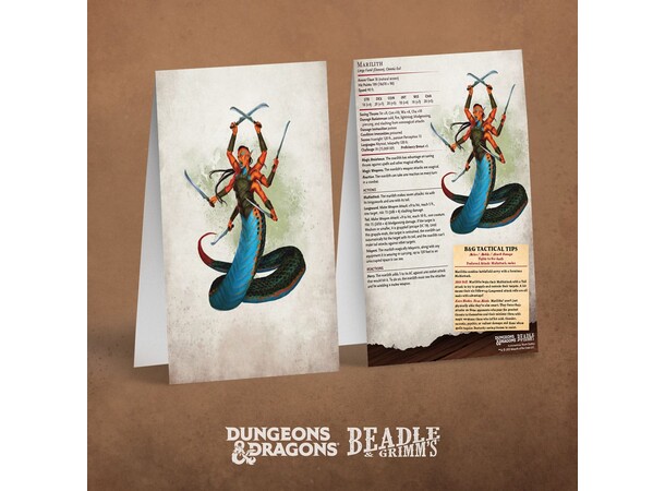D&D Encounter Cards CR 7+ Pack 2 Dungeons & Dragons - Beadle & Grimm 
