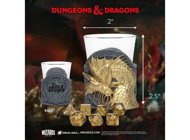 D&D Mini Dice Cups Series 2 - 1 st Dungeons & Dragons 