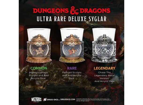 D&D Mini Dice Cups Series 2 - 1 st Dungeons & Dragons 