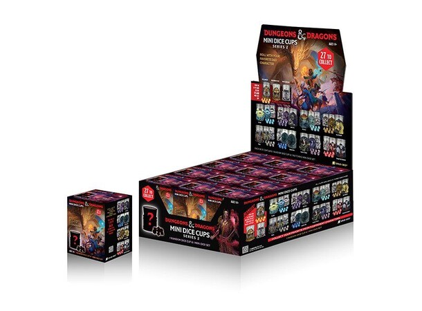 D&D Mini Dice Cups Series 2 - 1 stk Dungeons & Dragons 