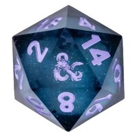 D&D Mists of Ravenloft Oversize d20 FanRoll