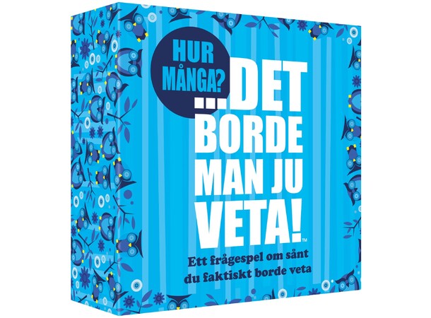 Det borde man ju veta Hur många Partyspel - Svensk utgåva 