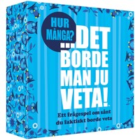 Det borde man ju veta Hur många Partyspel - Svensk utgåva