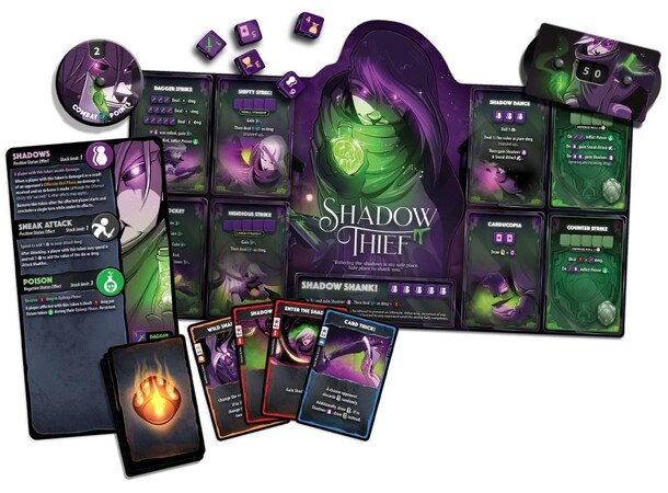 Dice Throne Shadow Thief Hero Pack Expansion till Dice Throne 
