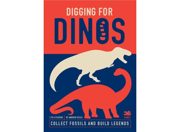 Digging For Dinos Brettspill 