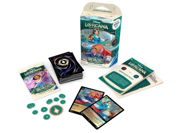Disney Lorcana Archazias Island Start #2 Starter Deck - Ruby & Sapphire 