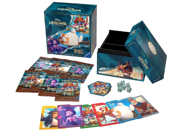 Disney Lorcana Azurite Sea Trove Illumineer's Trove