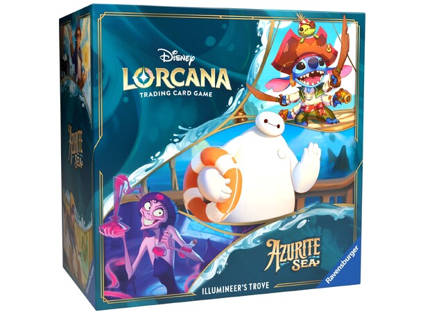 Disney Lorcana Azurite Sea Trove Illumineer's Trove