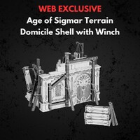 Domicile Shell with Winch Terrain Warhammer Age of Sigmar