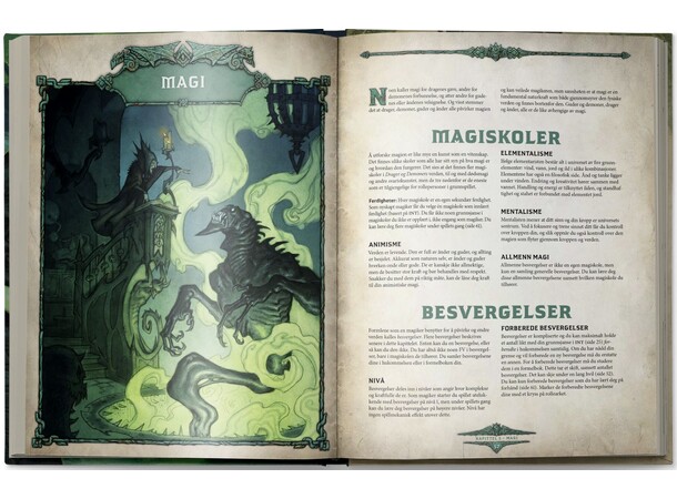 Drager og Demoner Regelbok Norsk utgave 