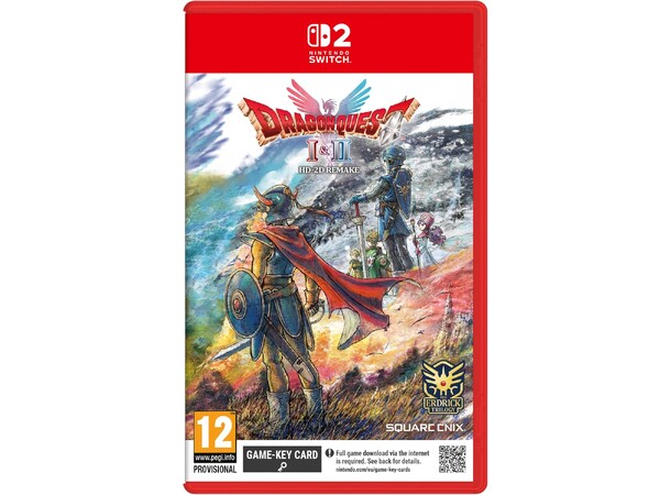 Dragon Quest I/II HD Remake Switch 2 