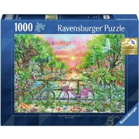 Dreamy Bikes in Amsterdam 1000 biter Puslespill - Ravensburger Puzzle