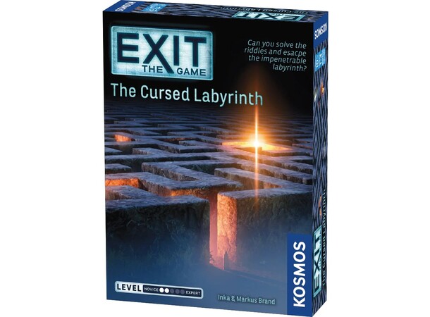 EXIT The Cursed Labyrinth Brettspill 