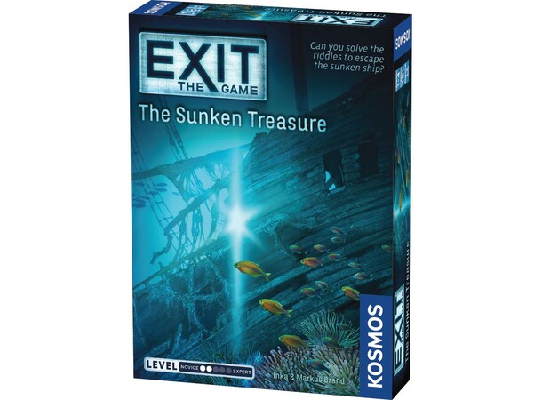 EXIT The Sunken Treasure Brettspill 
