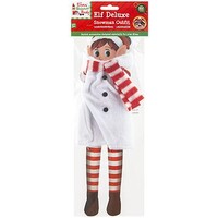 Elf on the Shelf Snögubbe-kostym - 1 st 