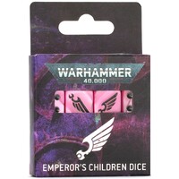 Emperors Children Dice Set Warhammer 40K
